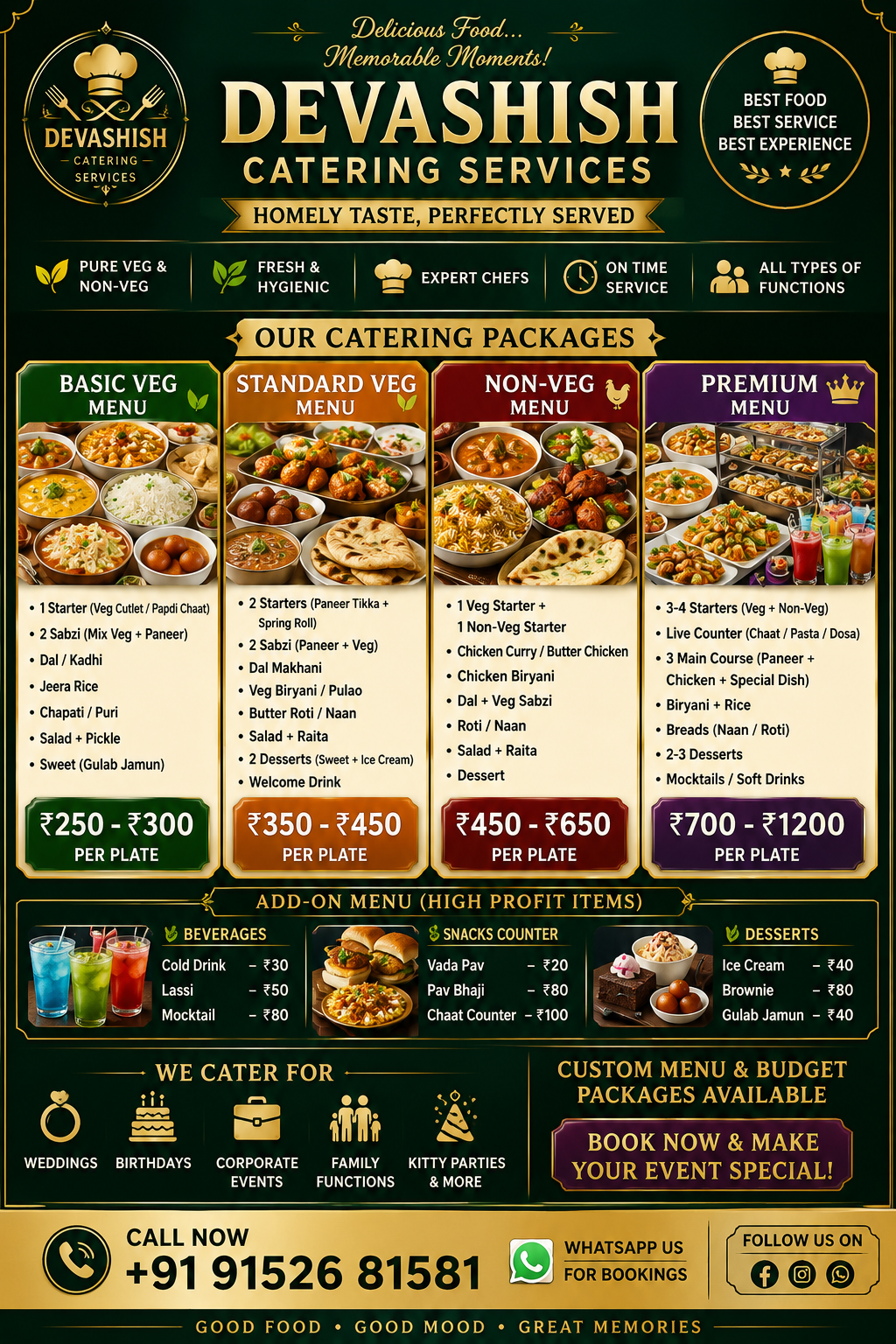 good food rates thane